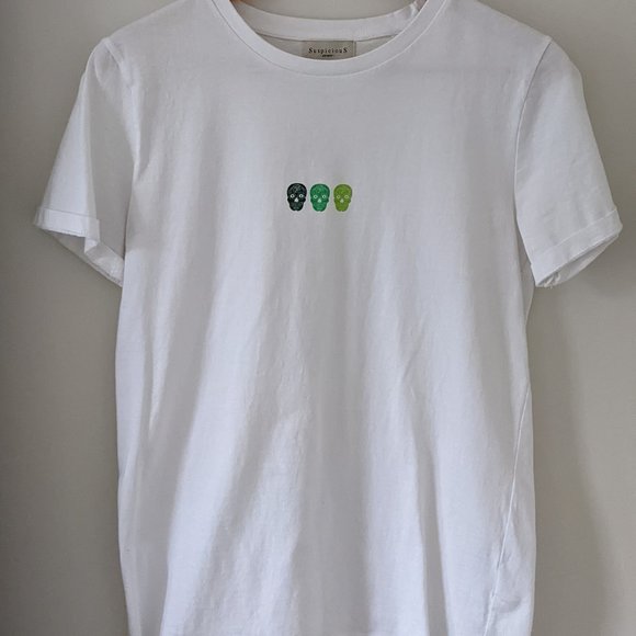 White Graphic Tee - Short Sleeve - Picture 2 of 6